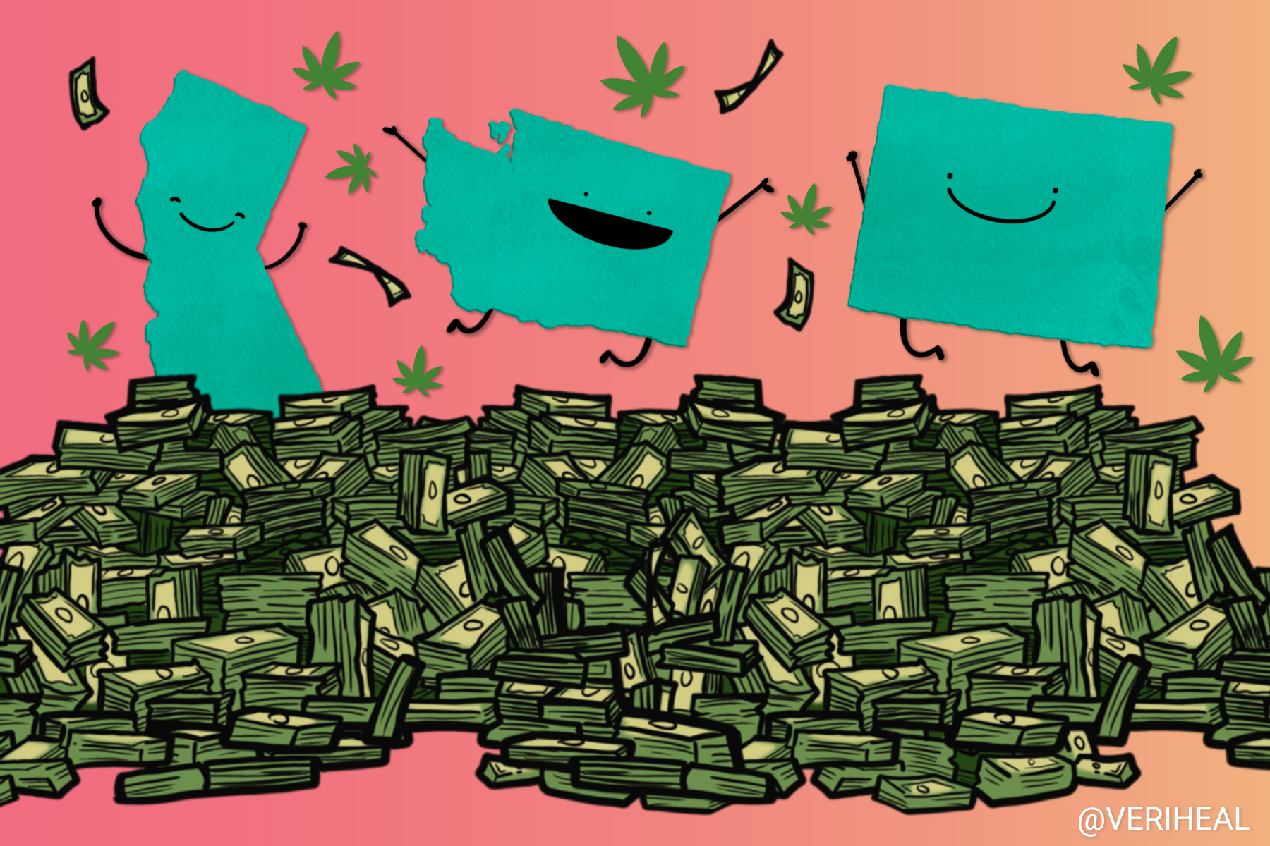 Which States Scored Over A Billion In Cannabis Tax Revenue In 2020?