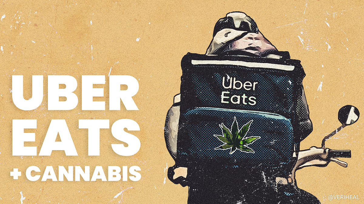 Uber Eats Enters the Cannabis Market With Online Cannabis Orders