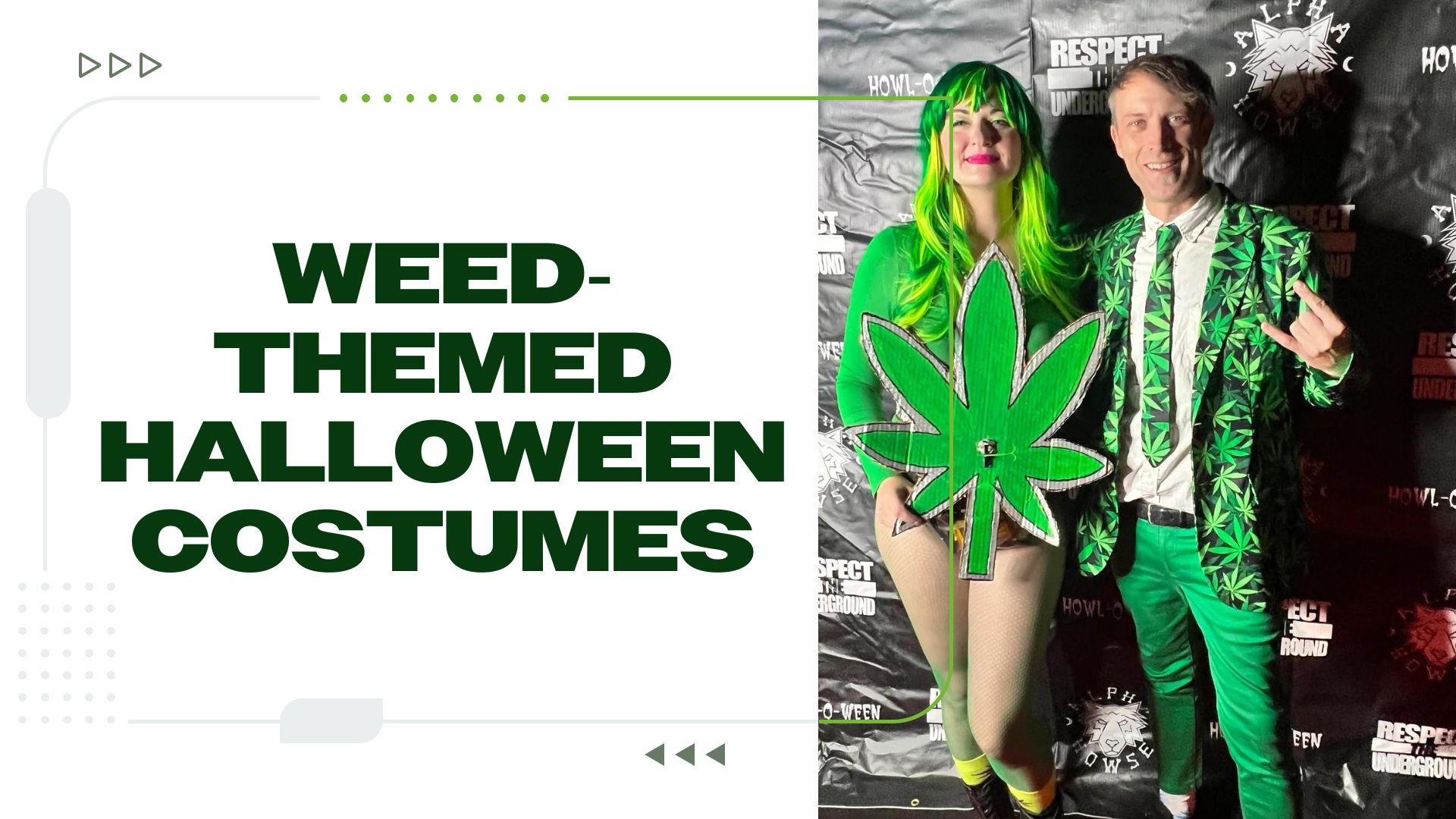 Easy to Costume-Contest Worthy Weed-Themed Halloween Costumes