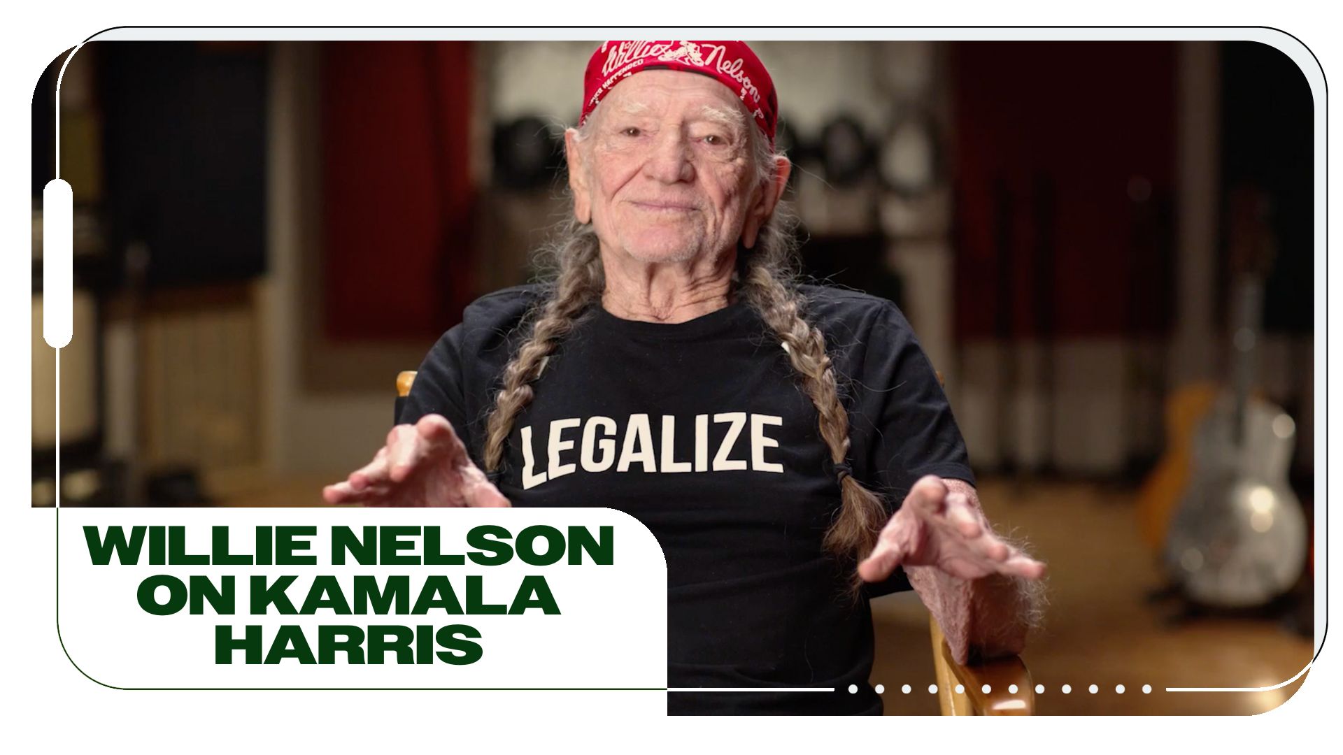 Willie Nelson Hosts ‘Cannabis Community For Kamala’ Event Ahead of Election Day